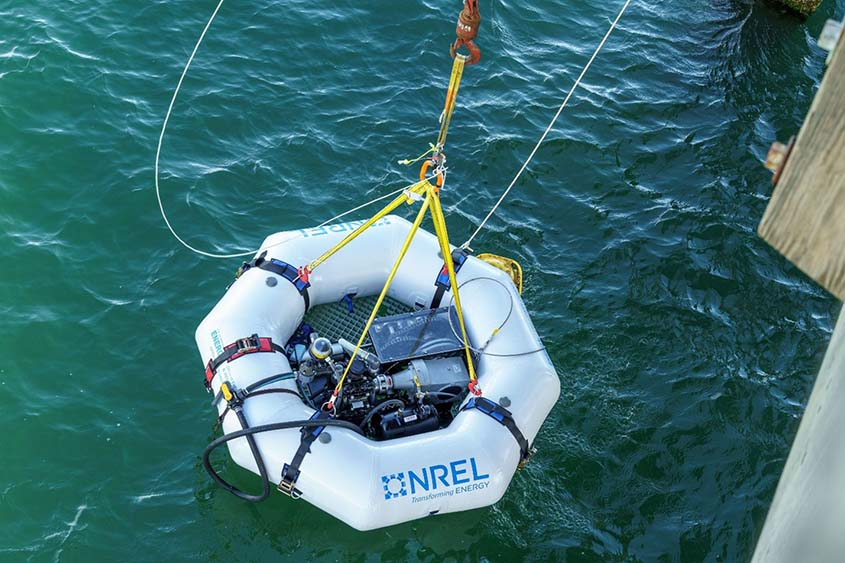 NREL’s Wave-Powered Desalination Device Sets Sail
