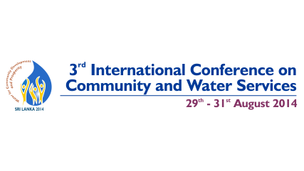 3rd International Conference on Community and Water Services