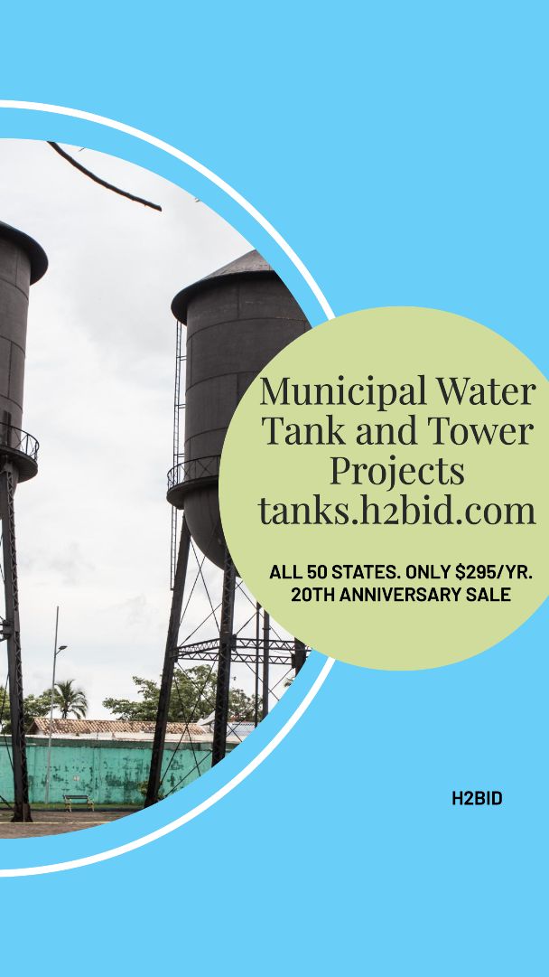 🚨 Tank Project Opportunity in Texas! 🚨Check out the Ground Storage Tank Rehabilitation project for Water Plant Number 3 in Katy, TX, avail...