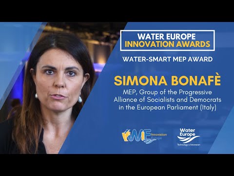 WaterEurope - Water Smart MEP Award Winner: Simona Bonaf&eacute; - Water Europe Innovation AwardsThe six award winners have been chosen by a panel of ...