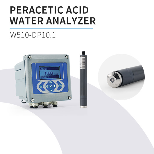 Online Peracetic Acid Analyzer with P10.1 sensor for High Water Temperature upto 60 °C