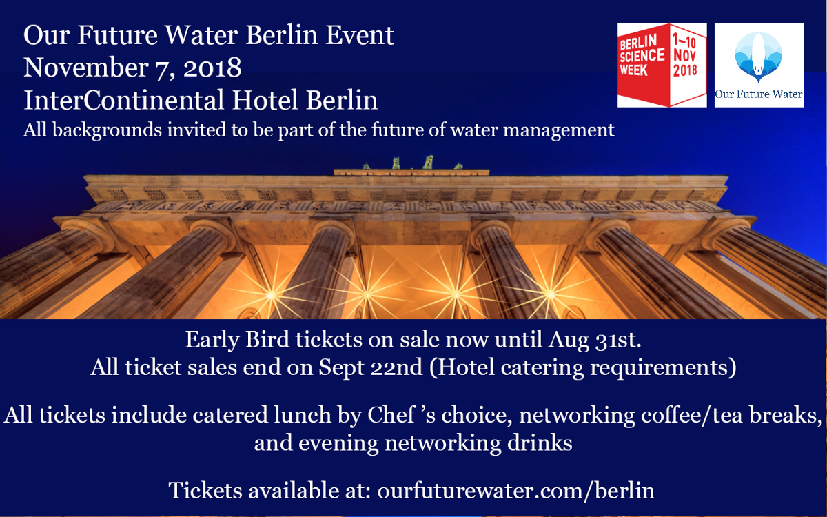 Our Future Water Berlin Event: Program Out Now