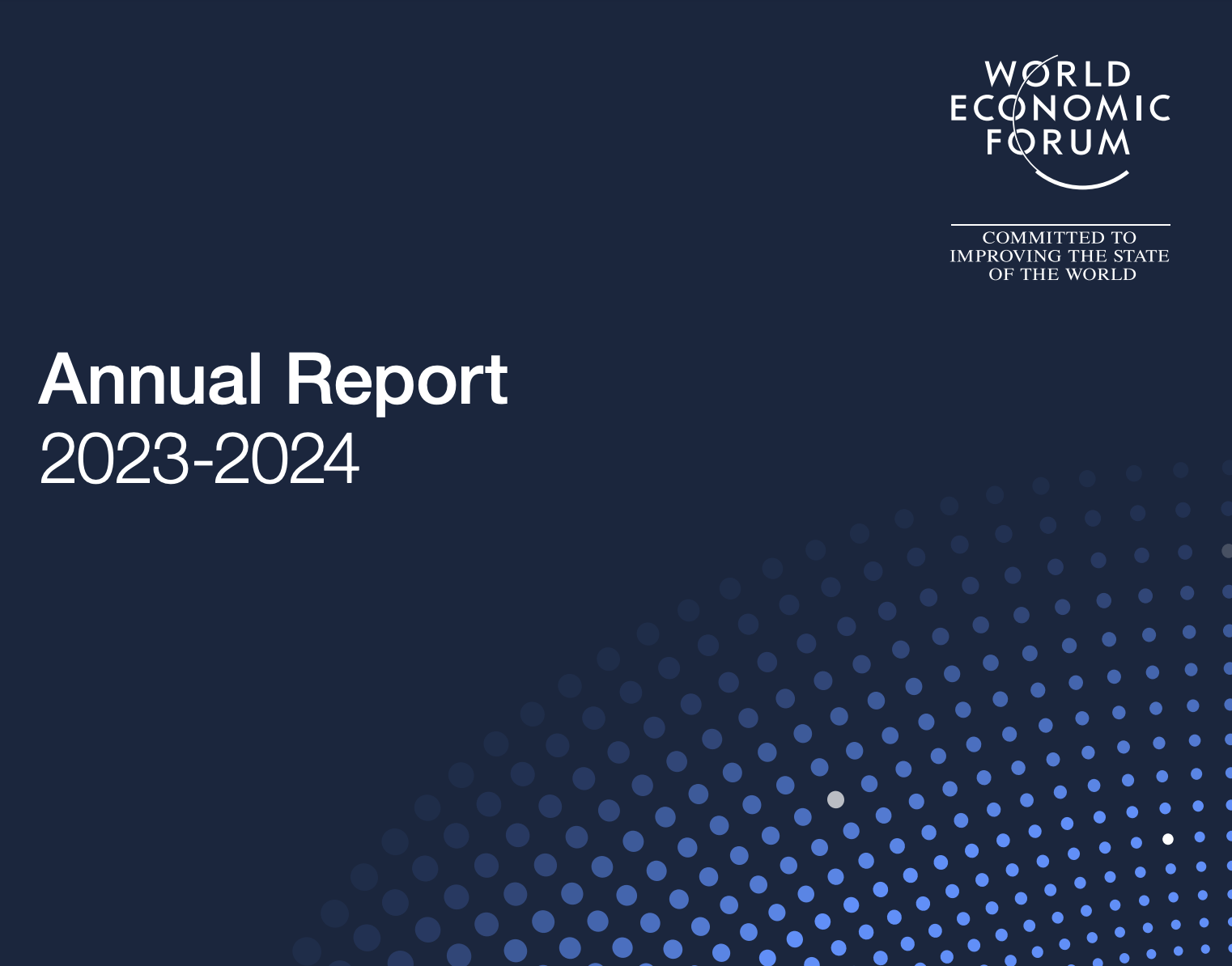 World Economic Forum Annual Report 2023-2024