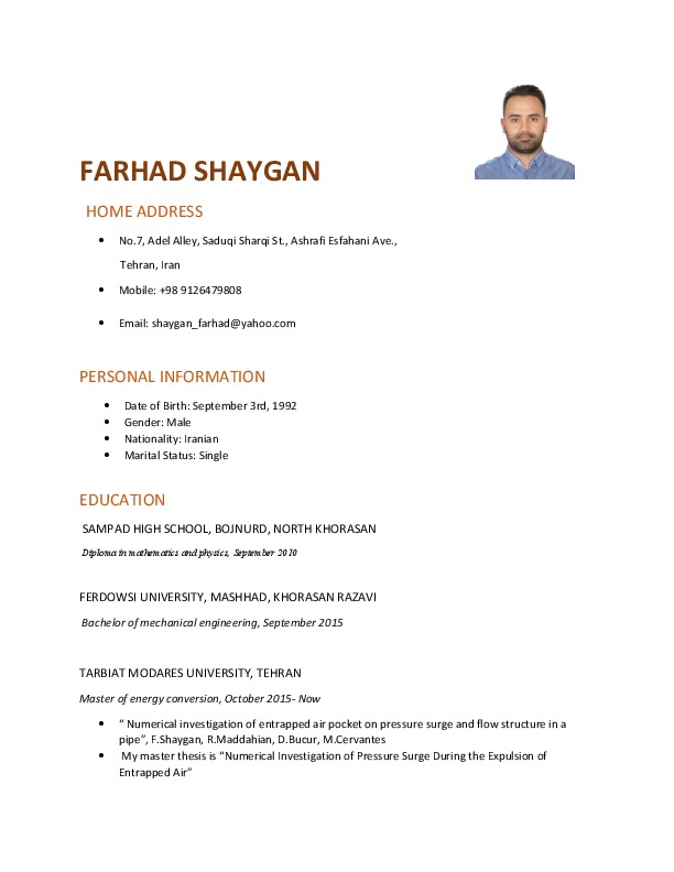 Farhad Shaygan, male