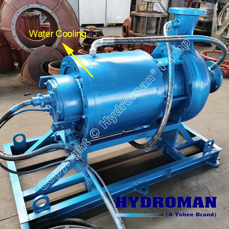 Hydroman submersible slurry pumps can be installed in many different ways, dry installation, Submerged installation, Raft installation.Sales2@to...