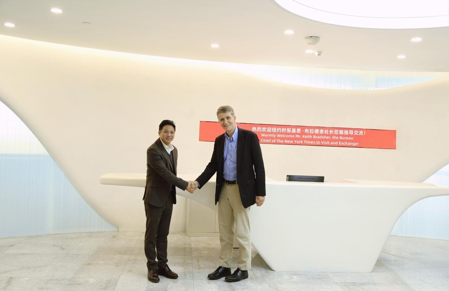 International Authoritative Media Follow! The Bureau Chief of The New York Times Visited the Shouxin