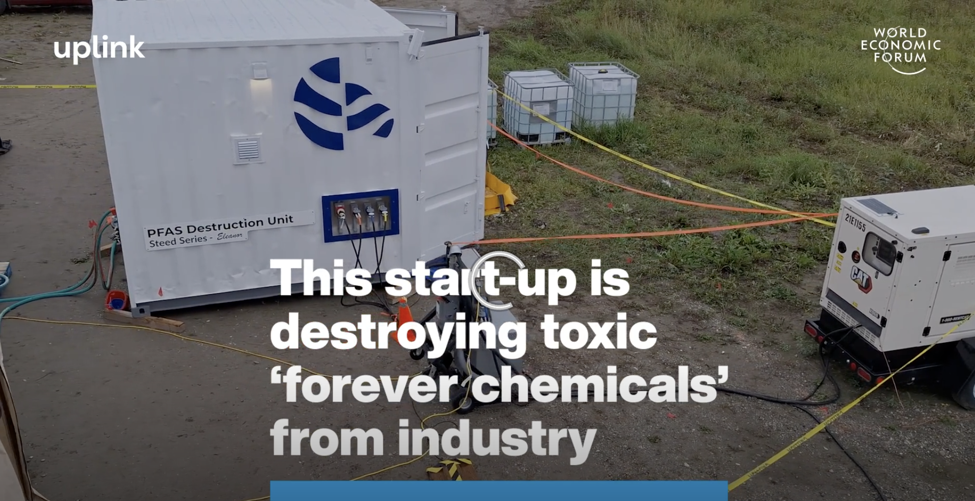 Aquagga destroys toxic PFAS with HALT technology