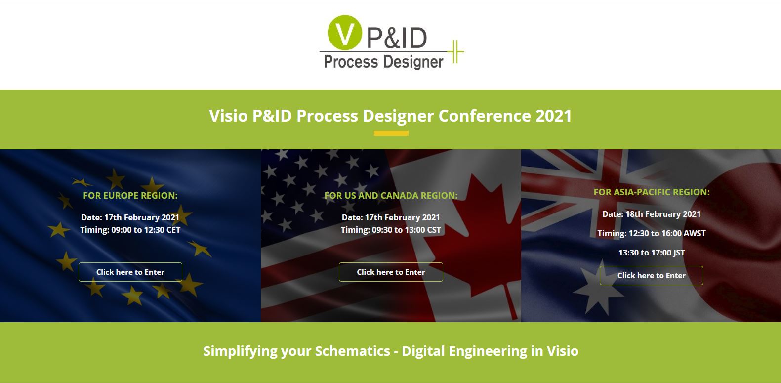 Visio P&ID Process Designer International Conference - 2021
