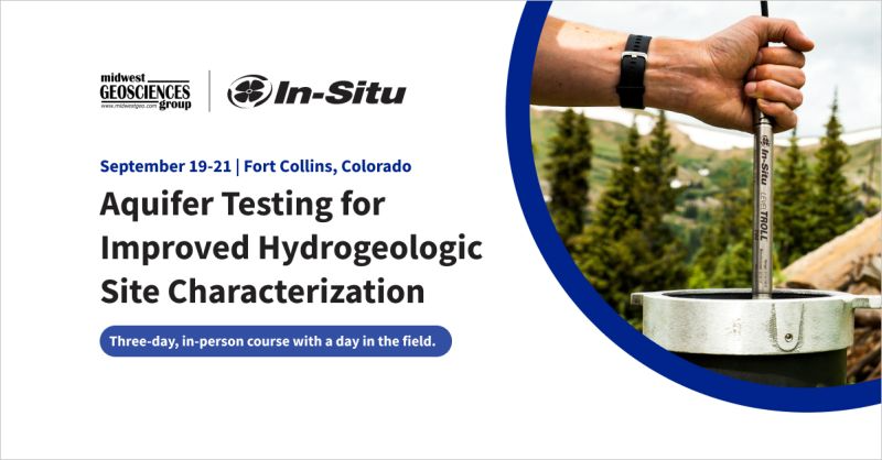 COURSE: Aquifer Testing For Improved Hydrogeologic Site Characterization