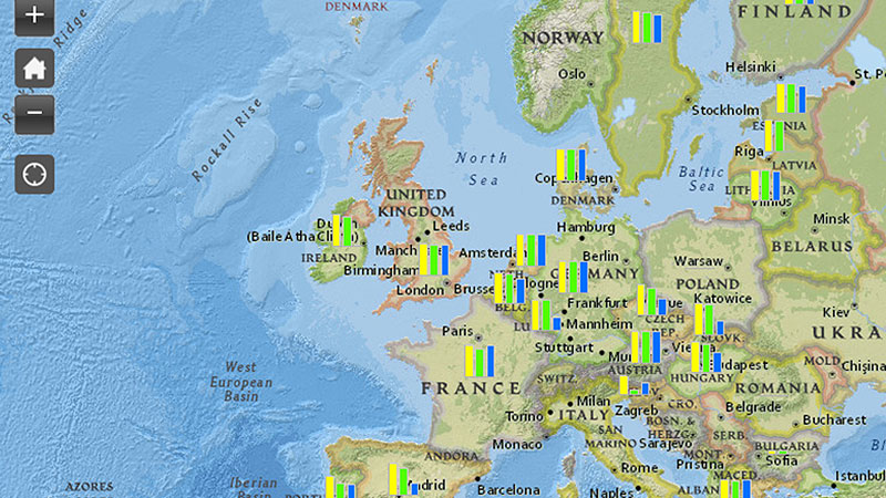 Interactive Map of All Waste Water Treatment Plants in Europe