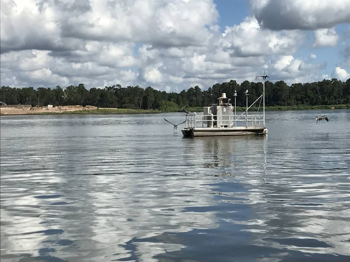 New App for Lake Houston Provides Real-Time Stream and Water-Quality Data