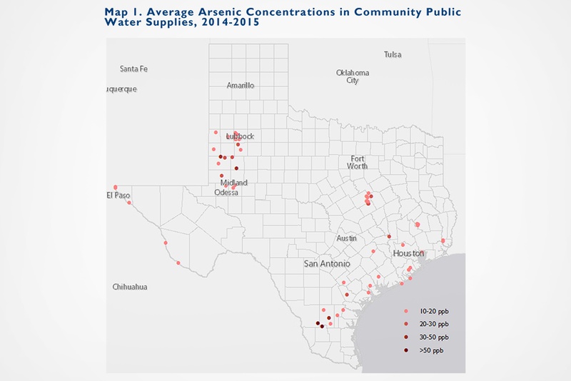 Report: High Arsenic Levels in Many Texans' Drinking Water, by Kiah Collier