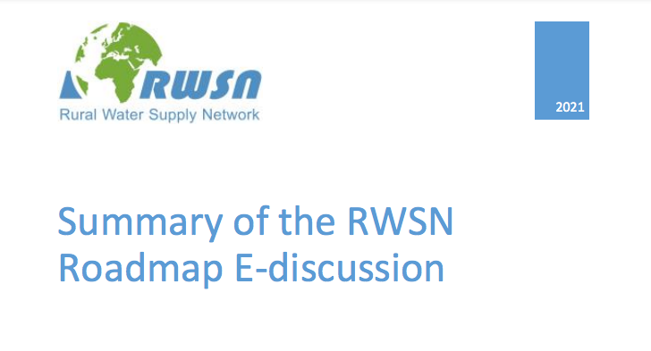 Summary of the RWSN Roadmap E-discussion