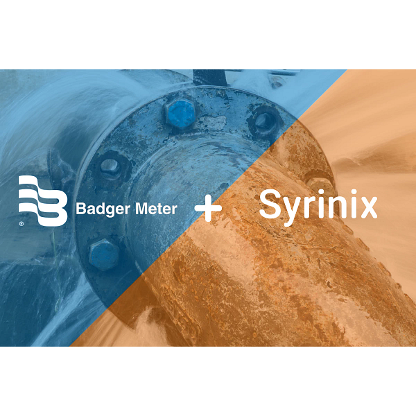 Badger Meter Enhances Smart Water Capabilities With Acquisition of Syrinix