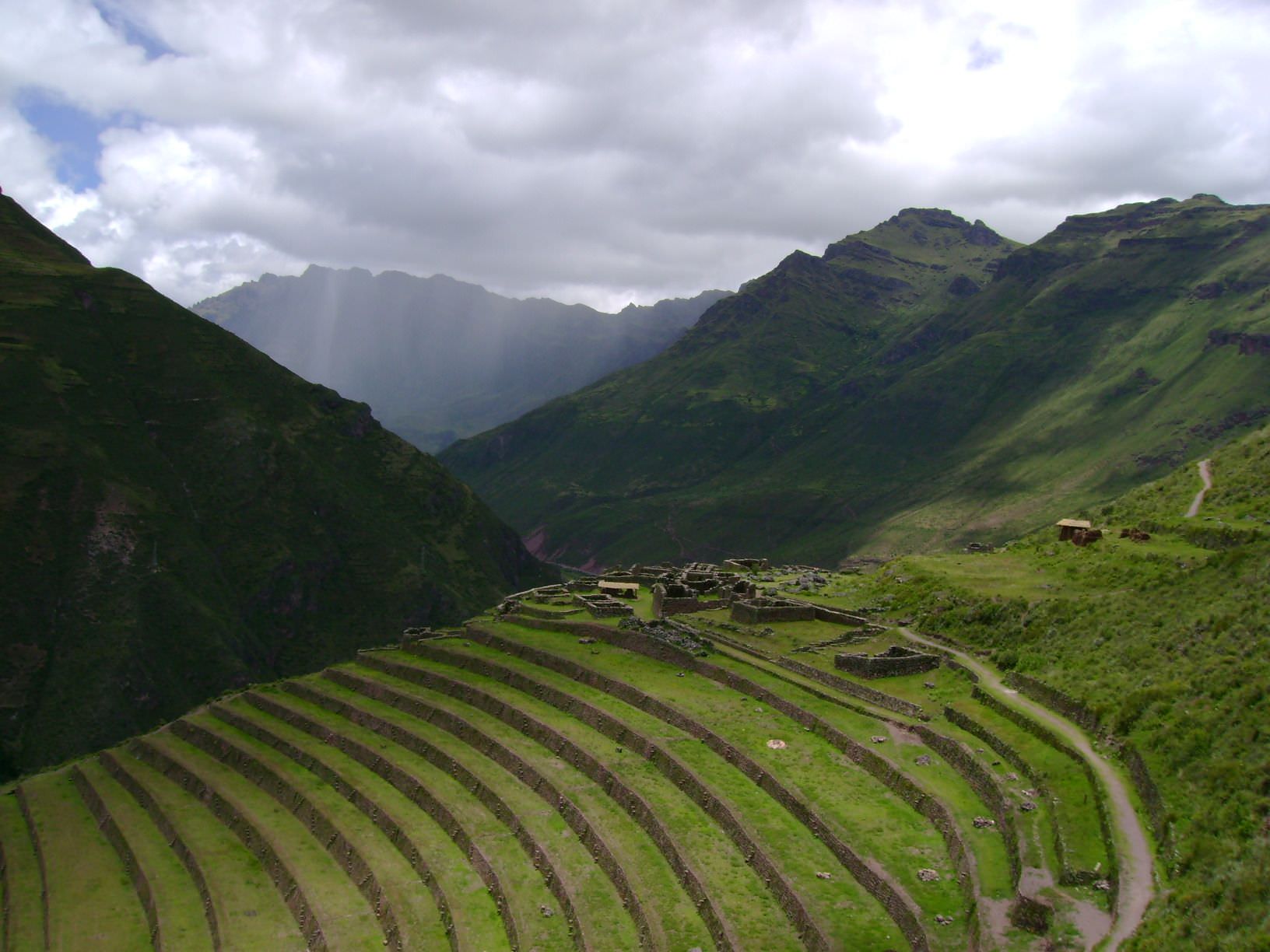 Rain-fed Agriculture Thrived Despite Climate Degradation in the pre-Hispanic Arid Andes