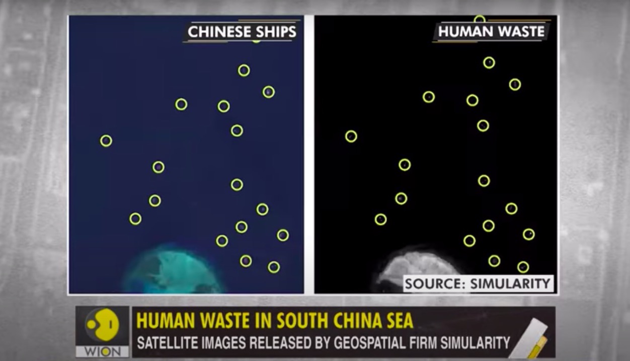 Chinese ships dump so much human waste into the ocean, you can see it from spaceHundreds of Chinese ships have been dumping so much raw sewage o...