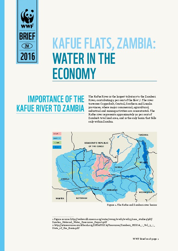 Water in the economy: a narrative for stewardship