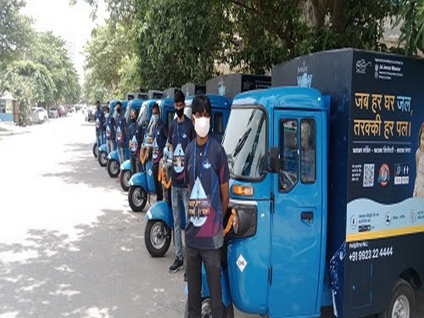 JanaJal WOW (Water on Wheels) - A unique last mile delivery solution for safe water launched in Delhi