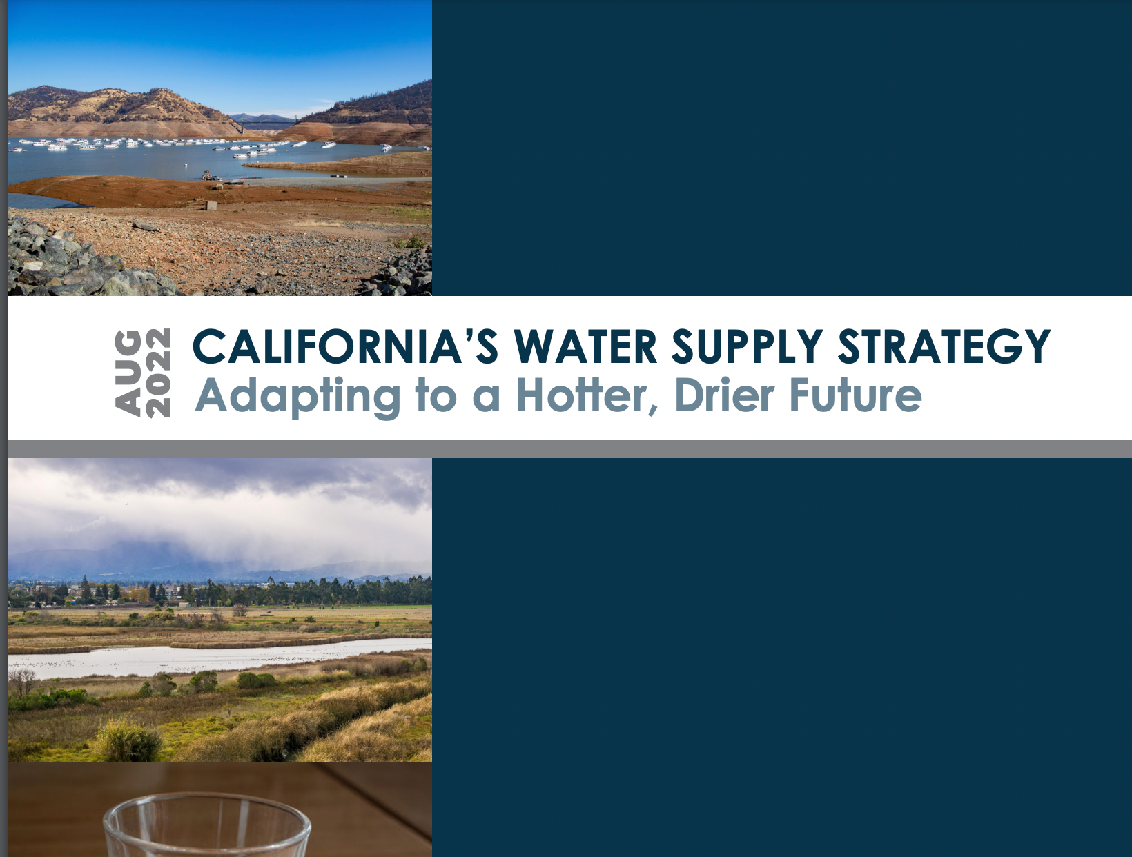 California's Water Supply Strategy