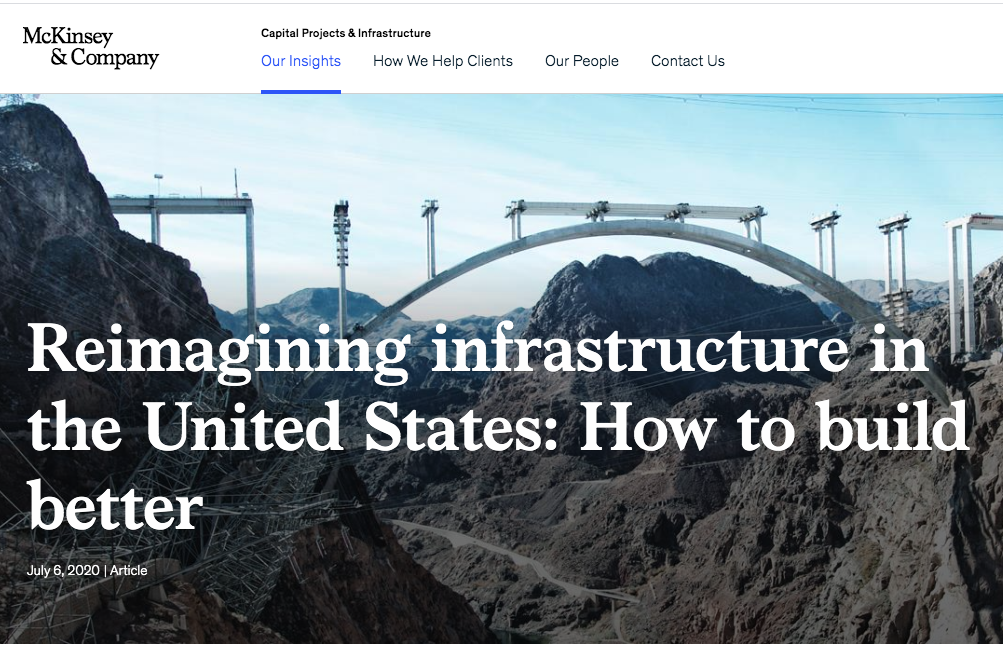 Reimagining infrastructure in the United States: How to build better