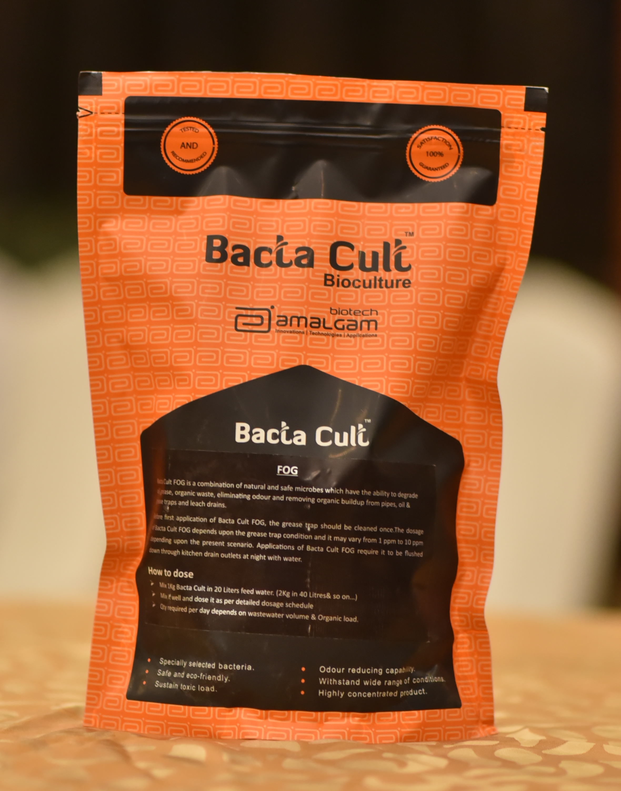 Bactacult Bioculture FOG oil and grease