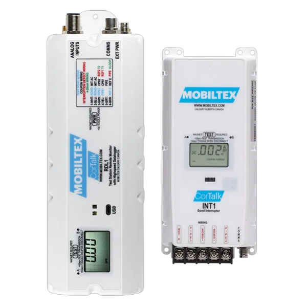 CorTalk RDL1+INT1 Remote Monitoring & Datalogging – AC DC Interference on Cathodic Protection for Pipelines – MOBILTEX
