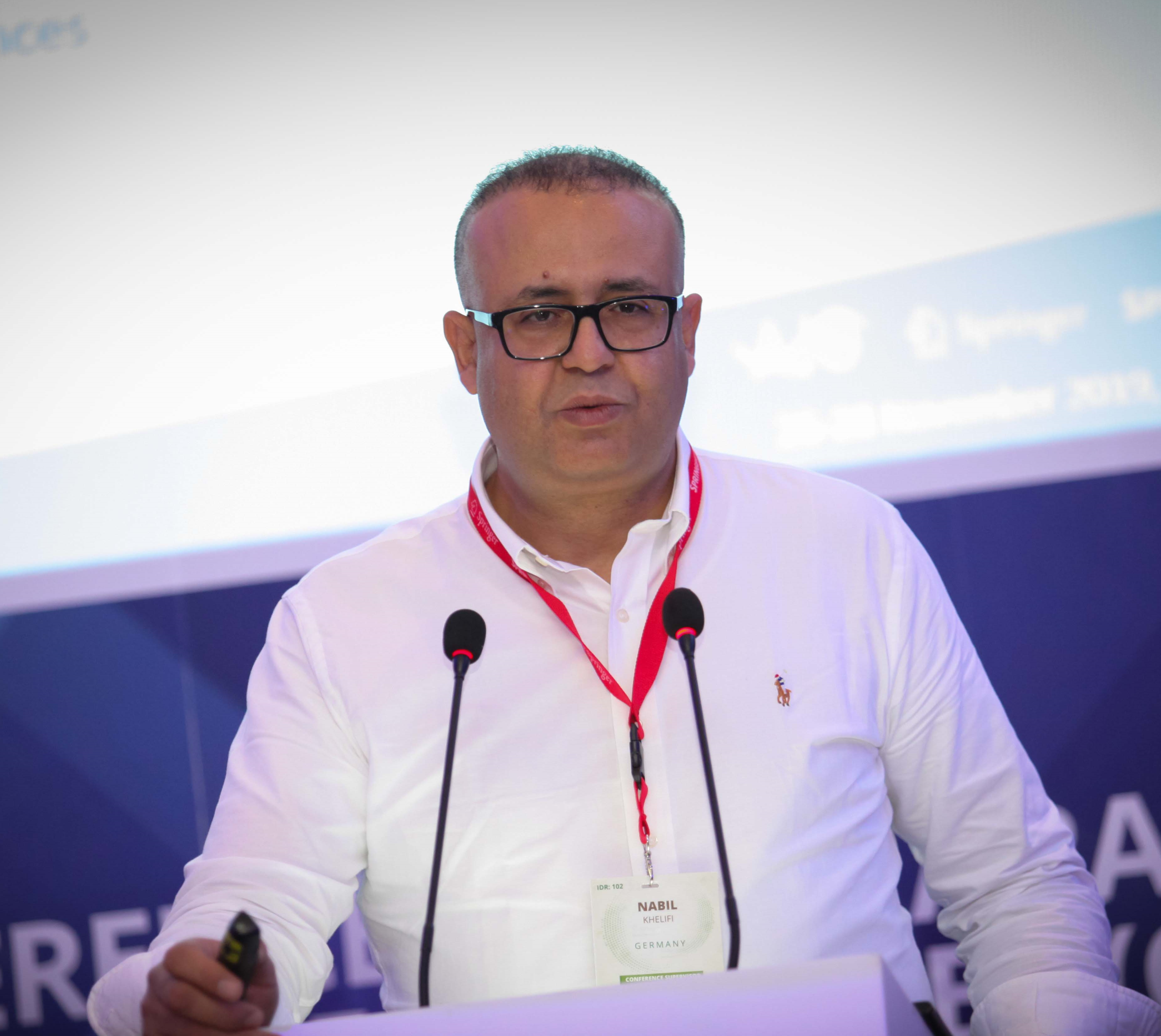 Nabil Khélifi, Senior Publishing Editor at Springer, a part of Springer Nature