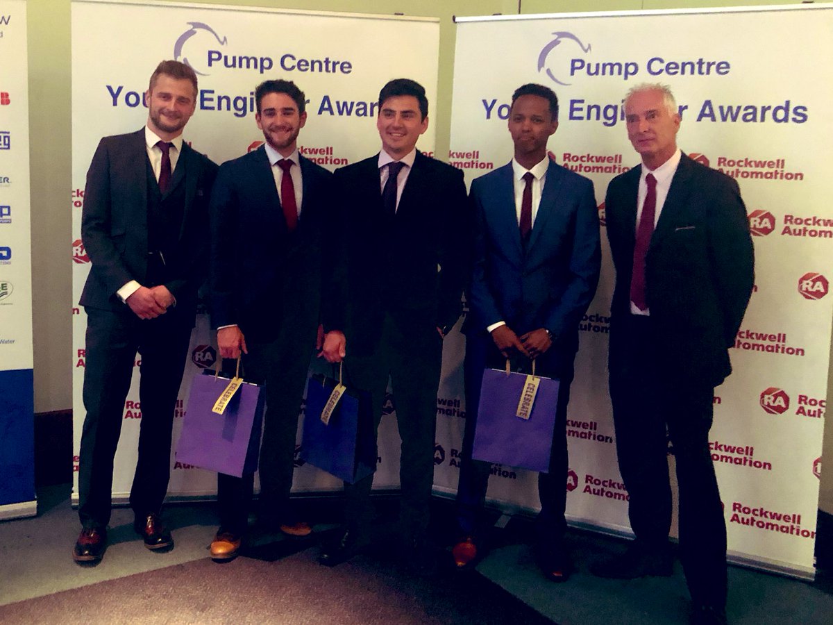 Meet the Pump Centre's Young Engineer of the Year Award Winners