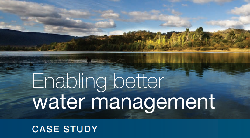 Enabling better Water Management (Case Study)