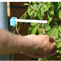 The only one, compact 3-in-1 hygiene system that can be used as a faucet, a shower or a bidet.