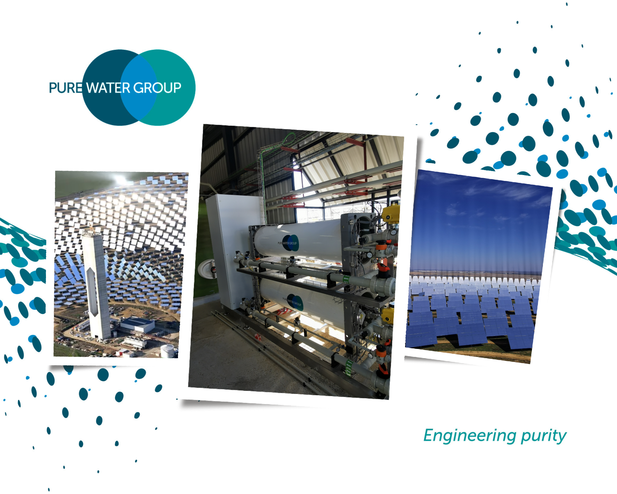 Pure Water Group supplies CEDI equipment for solar power plant to LEF Ingenieros • Pure Water Group