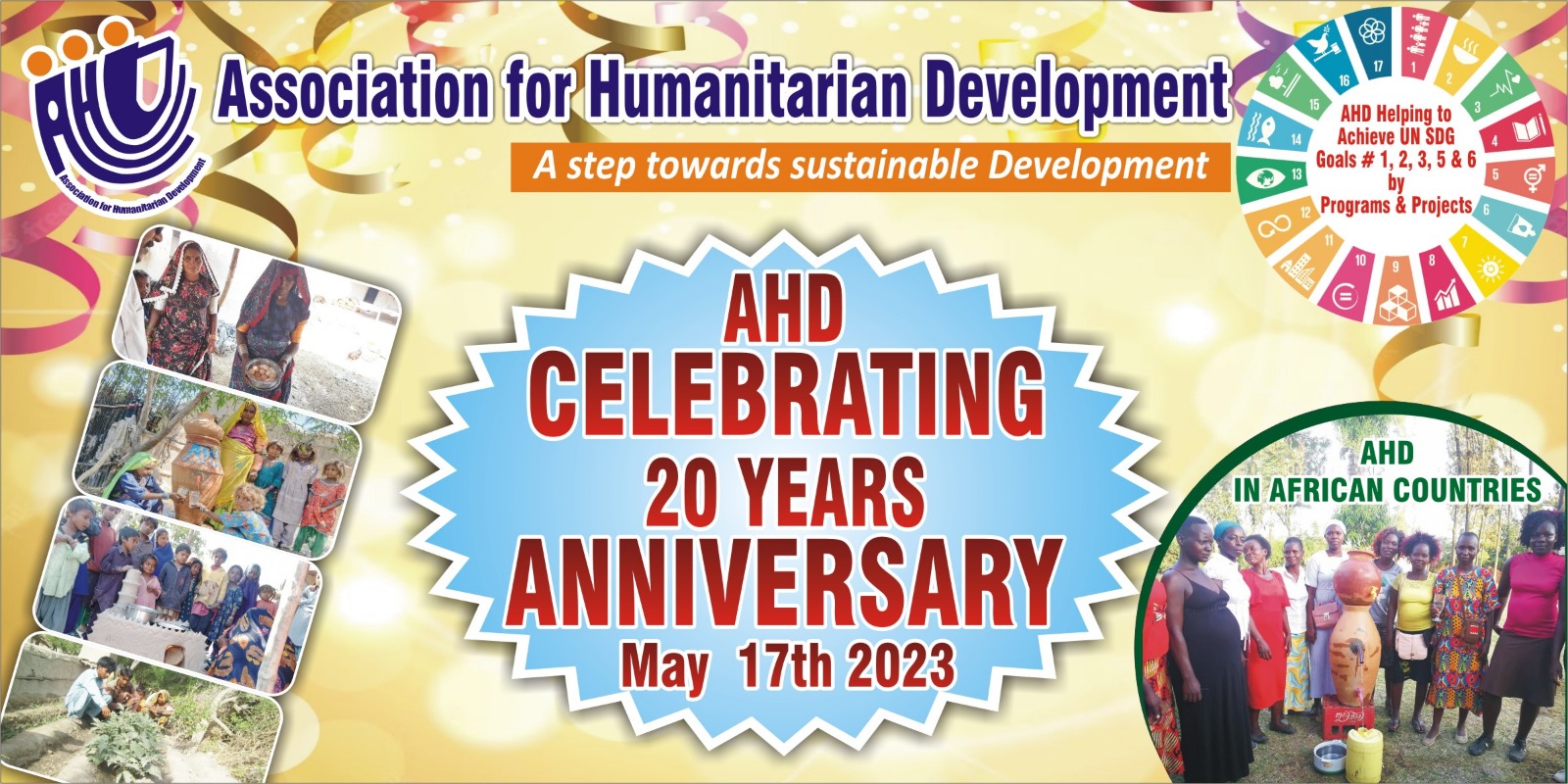 AHD Pakistan celebrating its 20th anniversary today, great pleasure and courage from BoD members, staff, family, friends and donors, the 20 year...