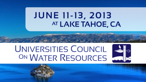 University Council on Water Resources 2013 Conference