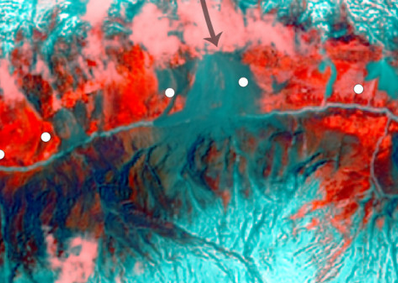 Satellite Image Reveals Nepal River is Vulnerable to Flood