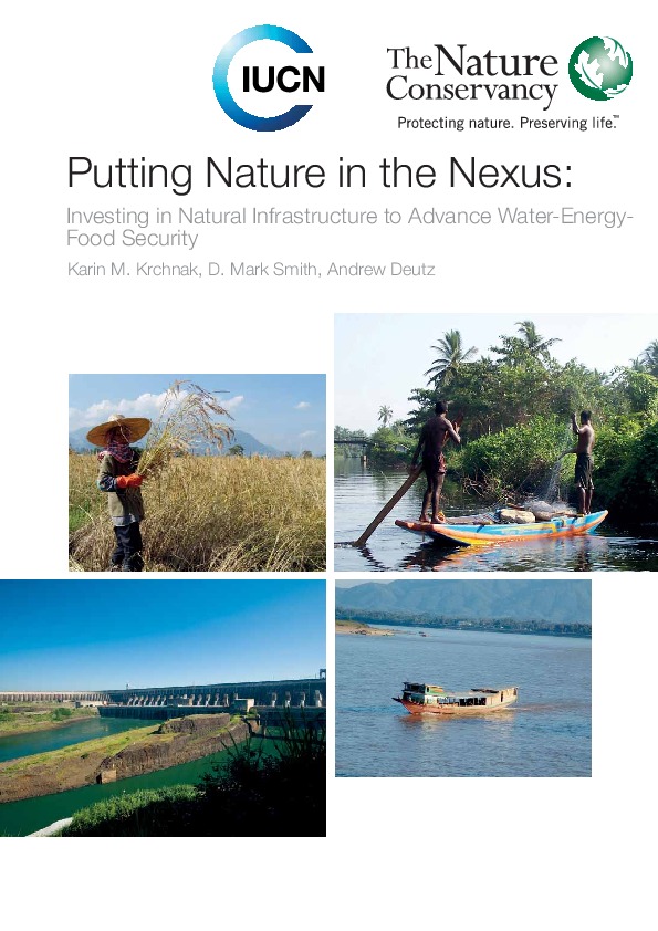 Putting Nature in the Nexus:  Investing in Natural Infrastructure to Advance Water-EnergyFood Security