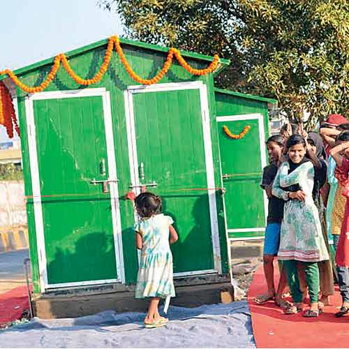 Making of Eco-friendly Toilets in India