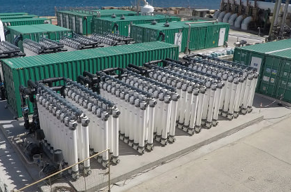 The Largest Desalination Plant for Industrial Use in the Mediterranean, in Sardinia (Italy)
