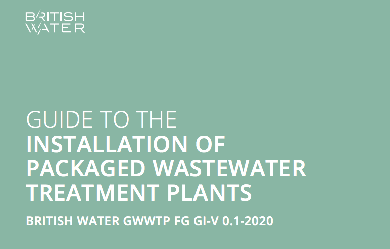 GUIDE TO THE INSTALLATION OF PACKAGED WASTEWATER TREATMENT PLANTS