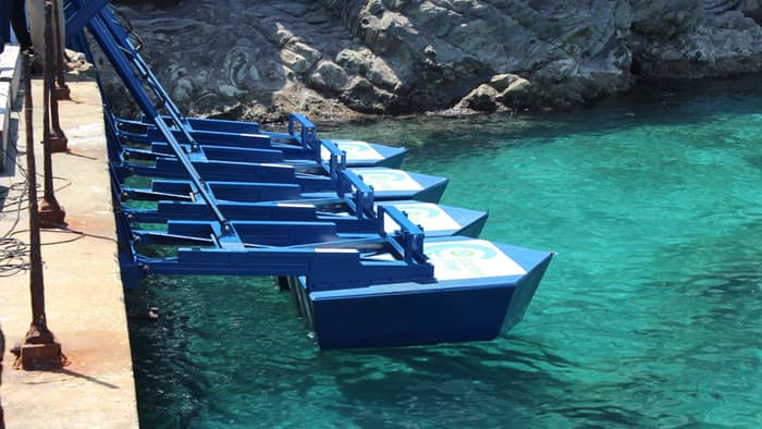 Eco Wave Power's (EWP) innovative wave energy station