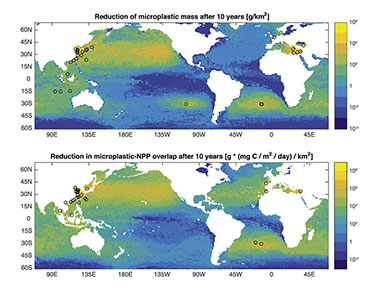 Where’s best to clean up ocean plastic?