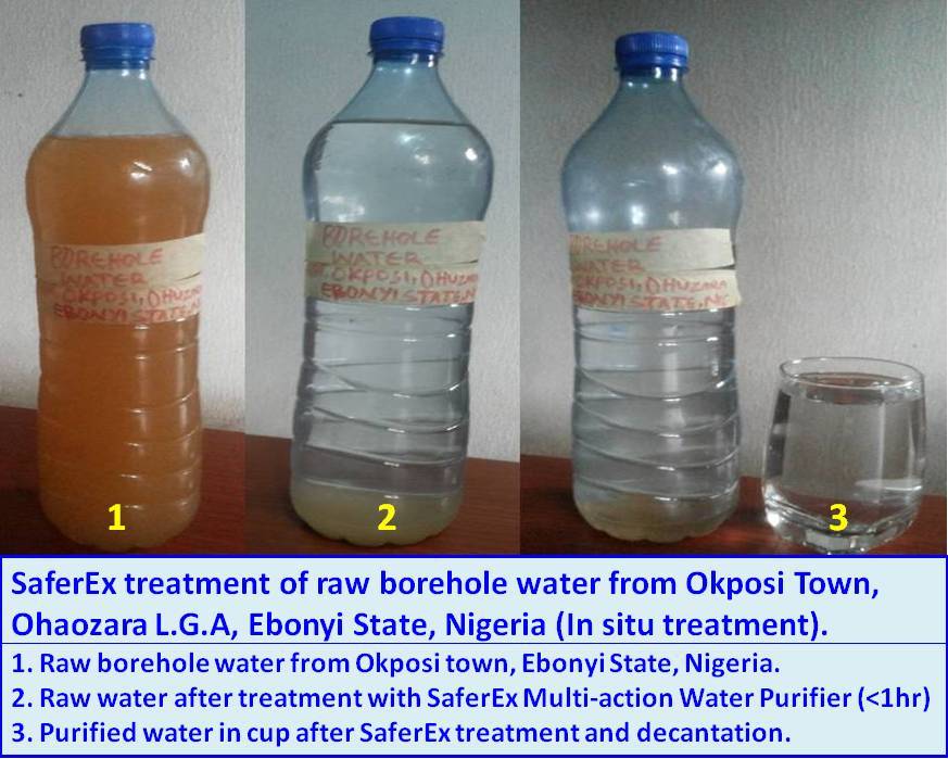 SaferEx  -  Multi-action Water Purifier: A solution to Water Challenges.