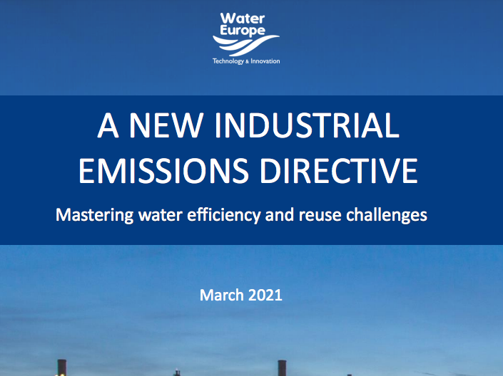 A NEW INDUSTRIAL EMISSIONS DIRECTIVE Mastering water efficiency and reuse challenges