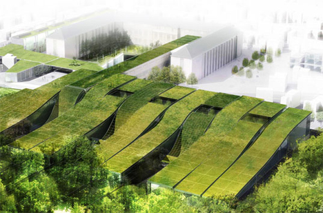 New Buildings to “Green” The Roofs in France