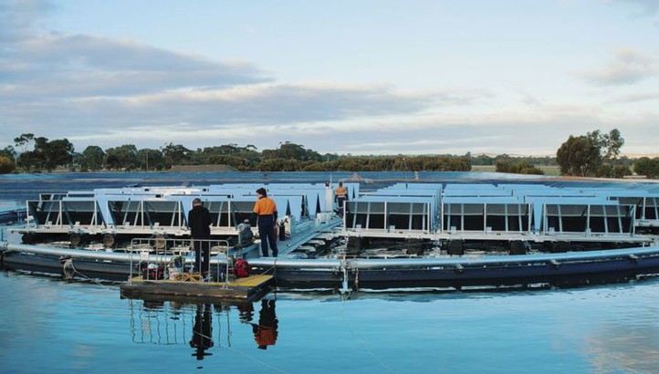 Floating Solar Array Generates Eenergy and Protects California's Water