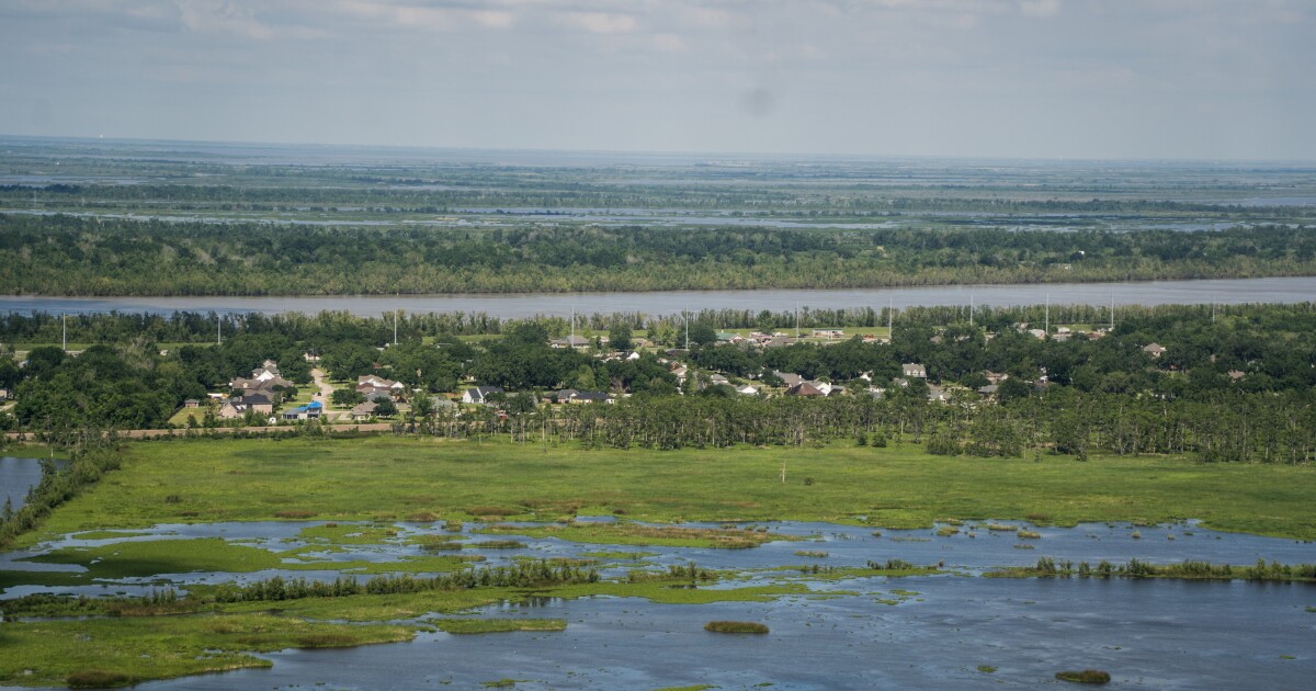 Too much saltwater is flowing up the Mississippi River, impacting drinking water in Plaquemines