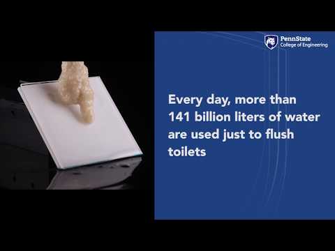 New, Slippery Toilet Coating Provides Cleaner Flushing, Saves Water