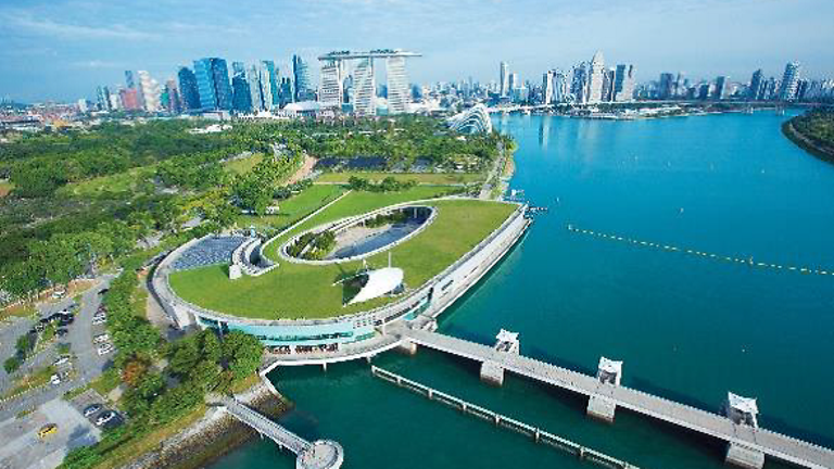 The Marina Barrage, a dream 20 years in the making