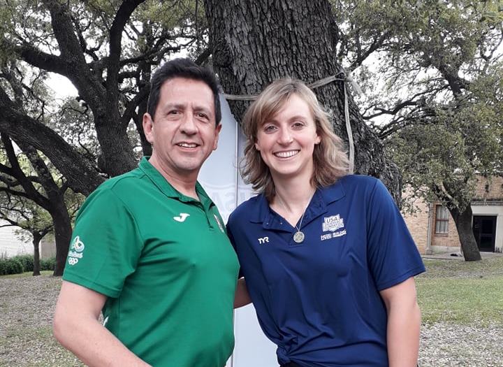 Our nephew Ricardo Florido Ruiz is a swimming coach in Monterrey, Mexico. Last June, he posted a picture of when he met Katie Ledecky and wrote ...
