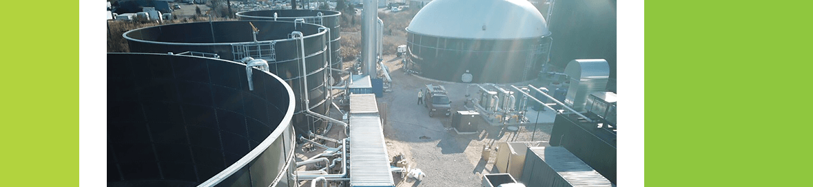 Food Waste Anaerobic Digester On-Site Wastewater Treatment