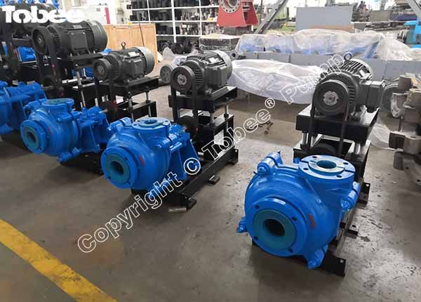 Tobee AHR rubber lined slurry pumps specializes in delivering strong corrosive or abrasive slurries of small particle size without sharp edgesEm...